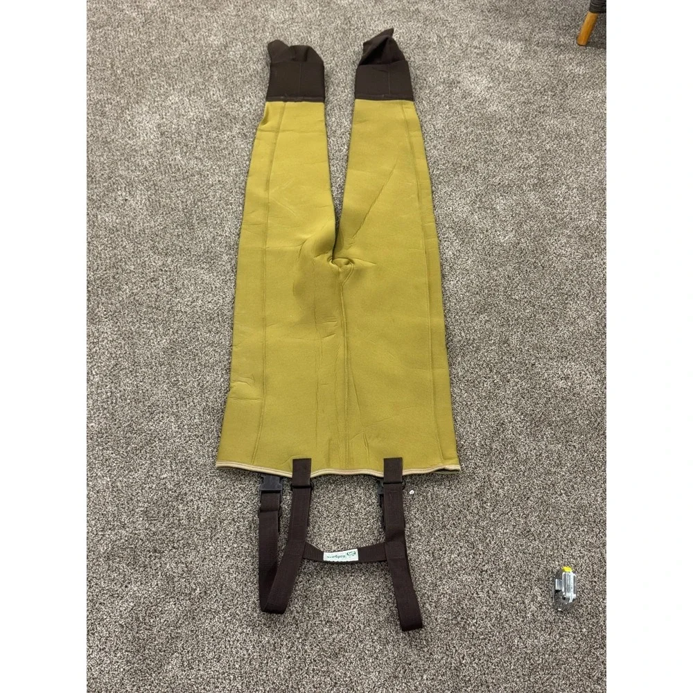 Hodgman Lakestream Chest Waders Bootfoot Fishing Mens XL Green Neoprene Long